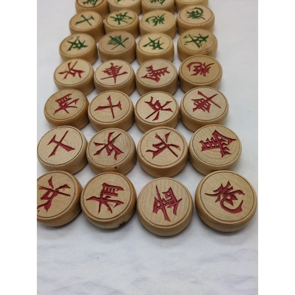 Vintage Chinese Chess Board Game
